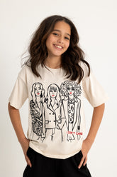 Three Girls Teens T-Shirts